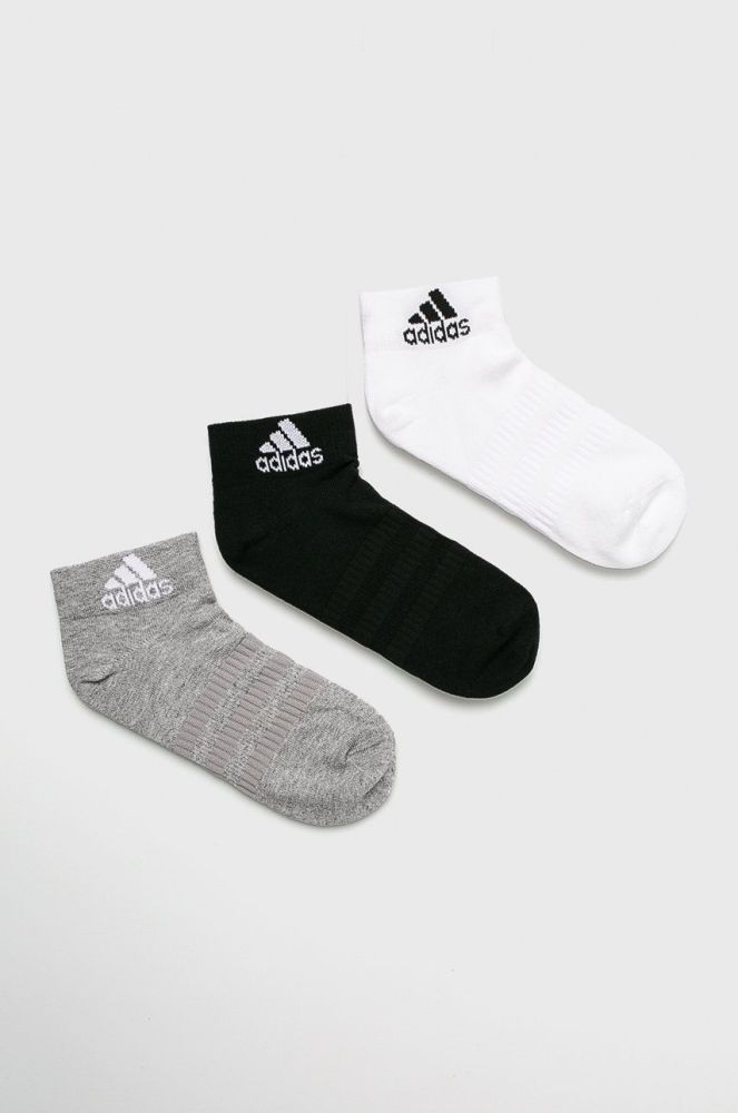 adidas Performance - Шкарпетки (3 pack) DZ9434 DZ9434-MGR/WHT/BL колір барвистий