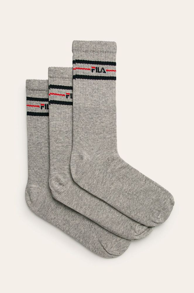 Fila - Шкарпетки (3-pack) колір сірий (1165202)