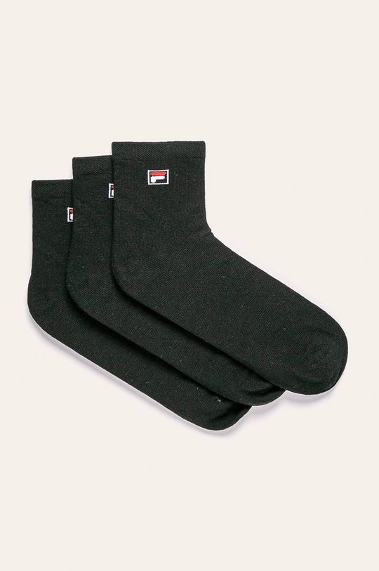 Fila - Шкарпетки (3 pack) колір чорний (1165214)