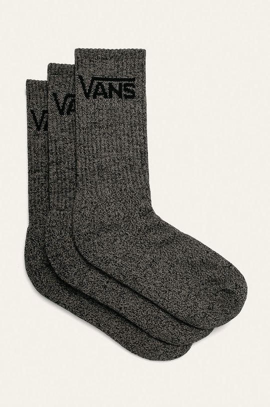 Vans - Шкарпетки (3 pack) колір чорний (2831929)