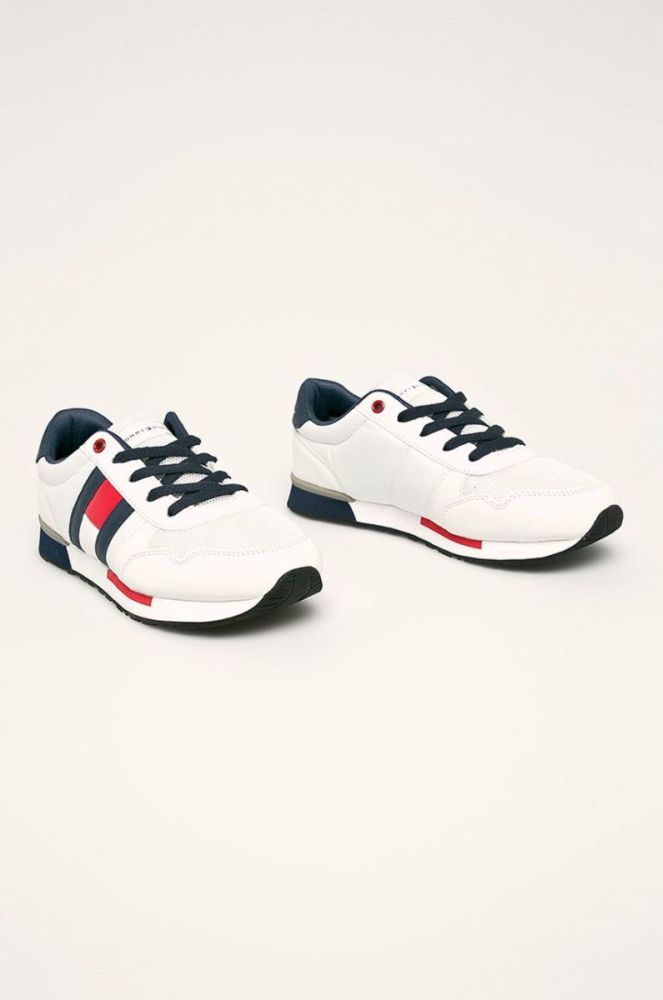 Tommy Hilfiger - Дитячі черевики колір білий (389512) фото 2