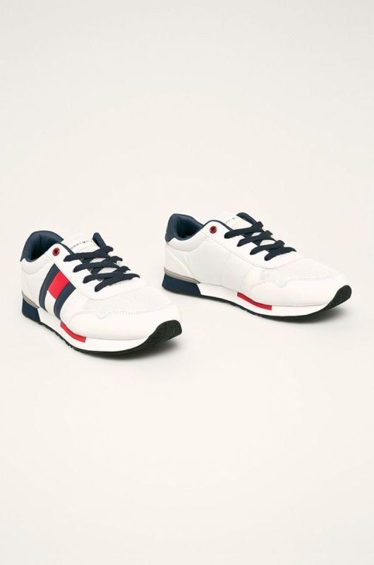 Tommy Hilfiger - Дитячі черевики колір білий (389512) фото 2