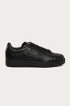 EA7 Emporio Armani - Шкіряні черевики колір чорний (68662) EA7 Emporio Armani - Шкіряні черевики колір чорний (68662)