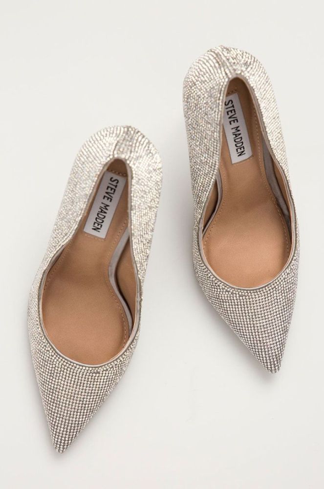 Steve Madden - Туфлі Vala-R колір срібний фото 4