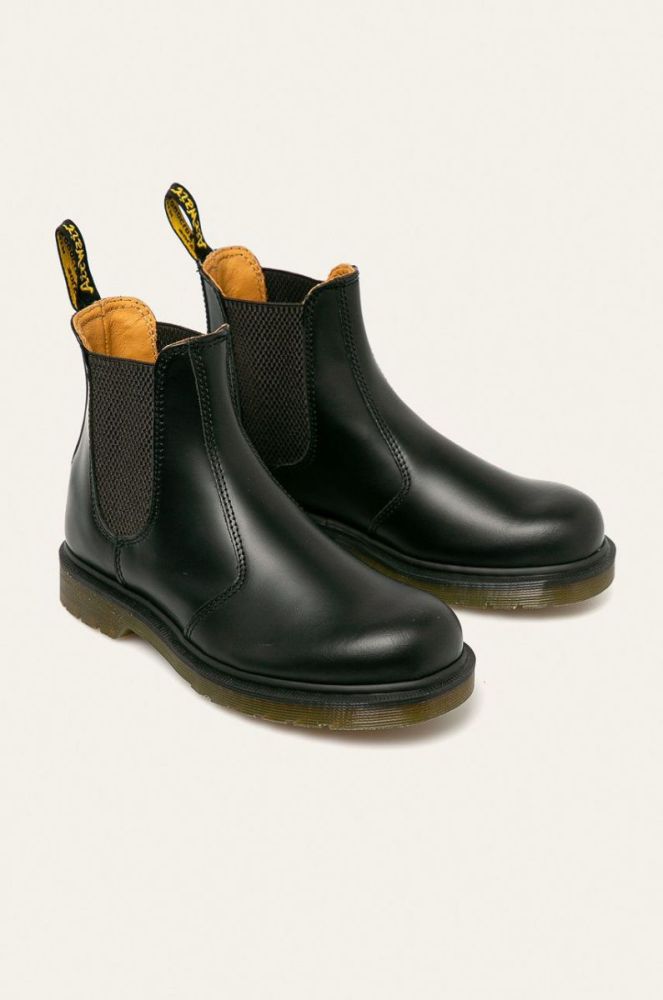 Dr. Martens - Черевики 2976 Smooth колір чорний фото 2