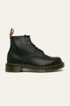 Черевики Dr. Martens Vegan 101 жіночі колір чорний на плоскому ходу 23984001-Black Черевики Dr. Martens Vegan 101 жіночі колір чорний на плоскому ходу 23984001-Black