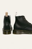 Черевики Dr. Martens Vegan 101 жіночі колір чорний на плоскому ходу 23984001-Black