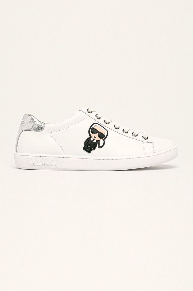 Karl Lagerfeld - Черевики колір білий (380311)