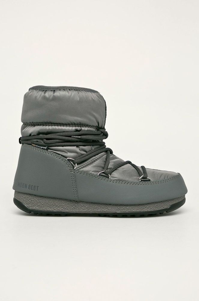 Moon Boot - Зимові чоботи Low Nylon Wp 2 24009300.LOW.NYLON.WP.2-2.WHITE колір сірий (852476)