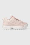 Кросівки Fila Disruptor колір рожевий Кросівки Fila Disruptor колір рожевий