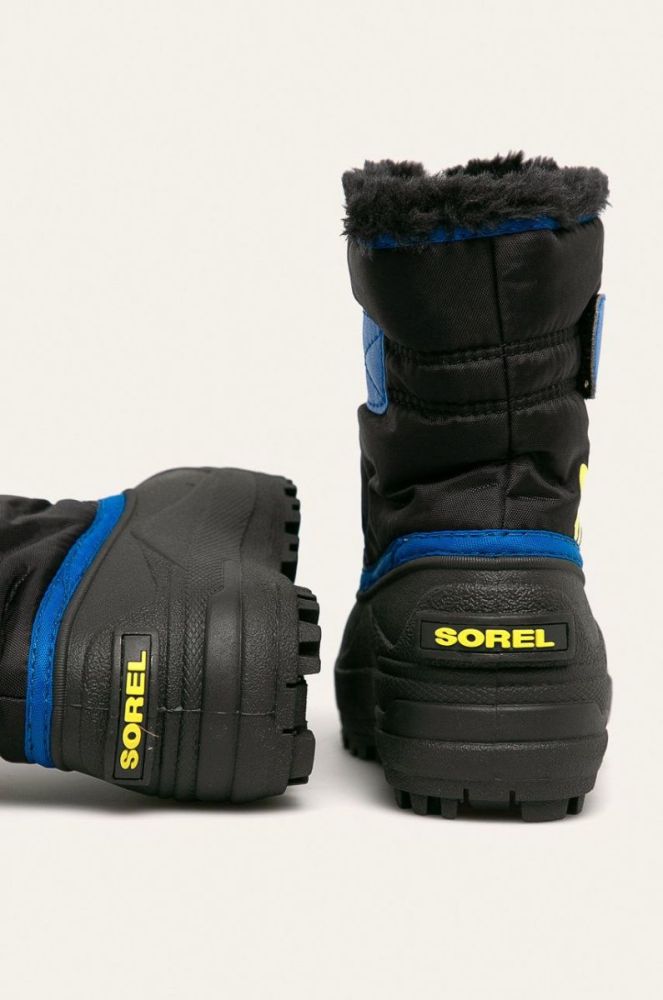 Sorel - Зимове взуття Childrens Snow Commander колір чорний (745315) фото 3
