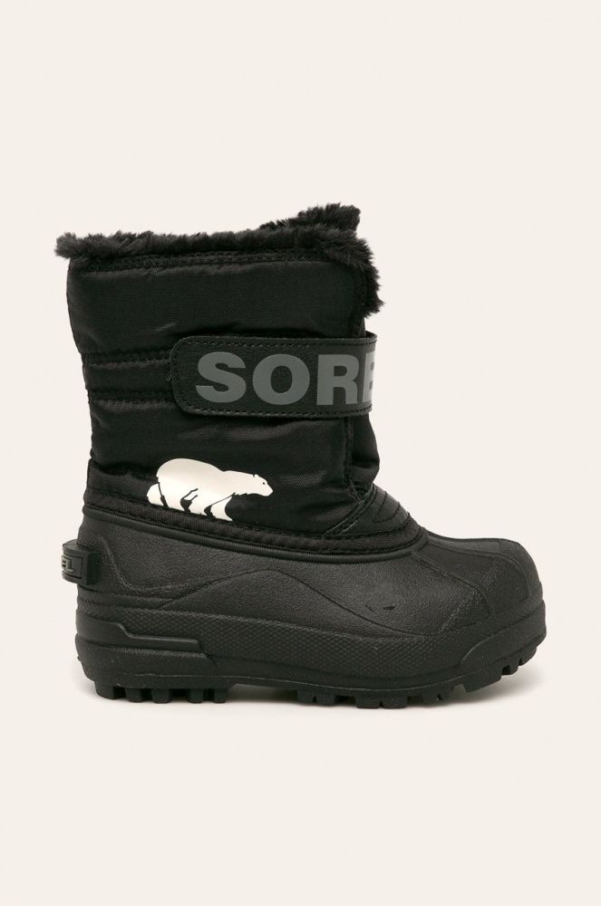 Sorel - Зимове взуття Childrens Snow Commander колір чорний (745308)