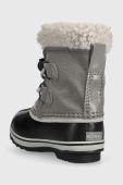 Дитячі зимові черевики Sorel колір сірий (3488901)