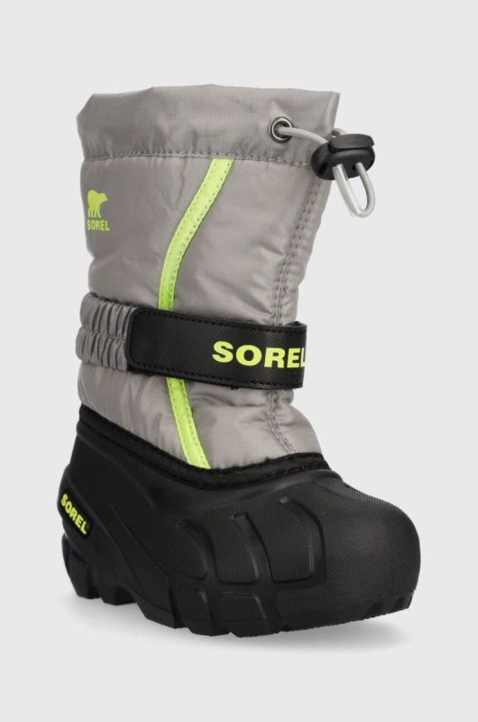 Sorel Дитячі черевики Childrens Flurry колір сірий фото 2