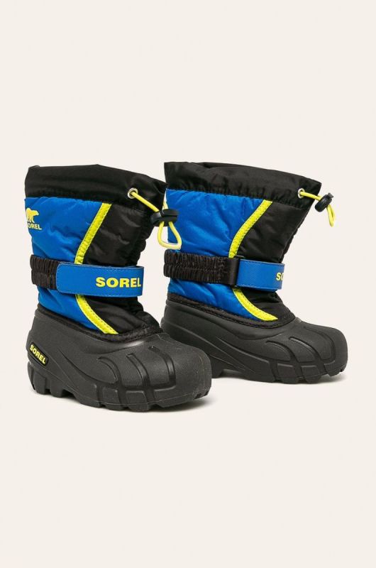 Sorel - Дитячі черевики Childrens Flurry колір чорний (745363) фото 2