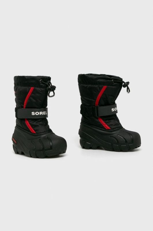 Sorel - Дитячі черевики Childrens Flurry колір чорний (745366) фото 2