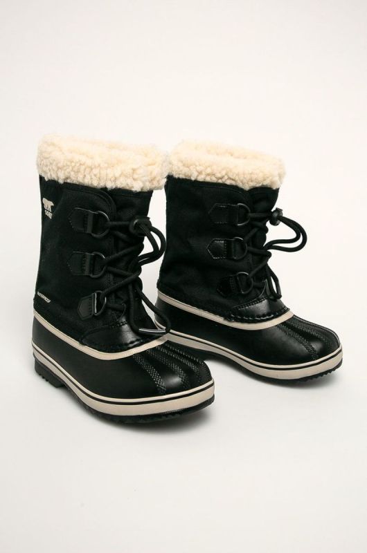 Sorel Дитячі чоботи Yoot Pac Nylon колір чорний (745637)
