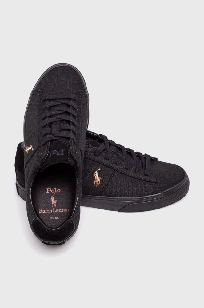 Polo Ralph Lauren Кеди Sayer 8,16764E+11 колір чорний фото 3