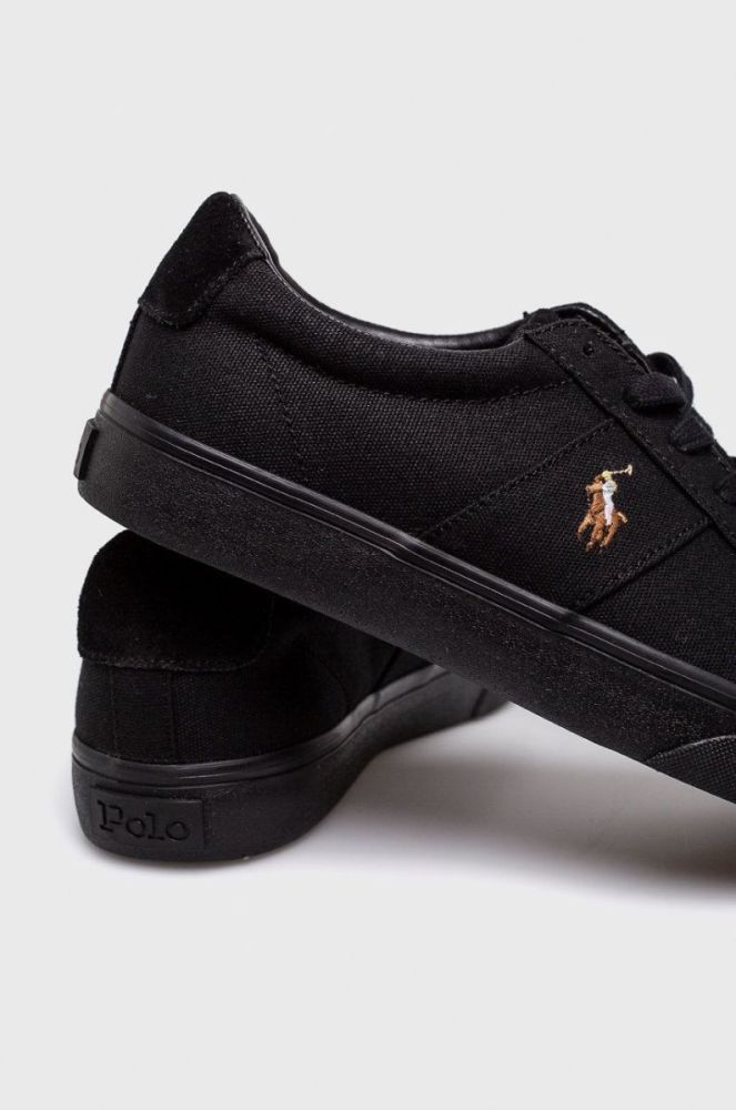 Polo Ralph Lauren Кеди Sayer 8,16764E+11 колір чорний фото 4