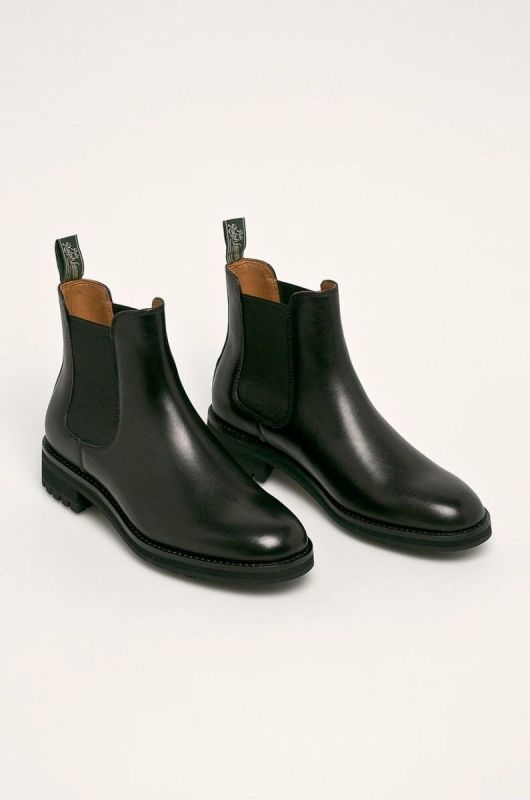 Polo Ralph Lauren  Шкіряні черевики Bryson 8,12754E+11 колір чорний фото 2
