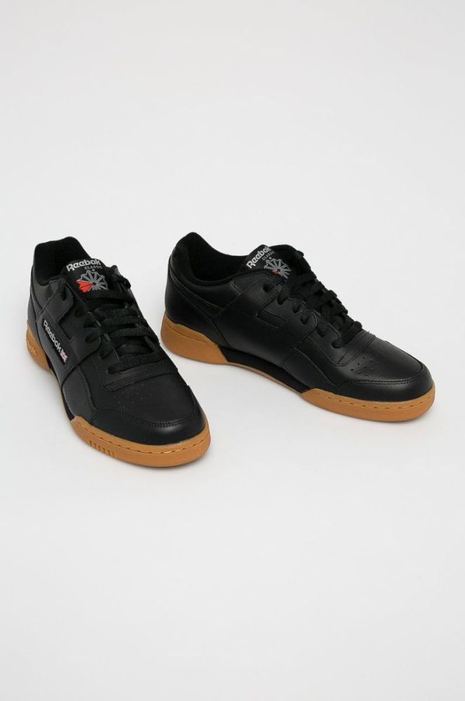 Reebok Classic - Черевики Workout Plus CN2127 CN2127-BLK/CAR/RE колір чорний фото 3