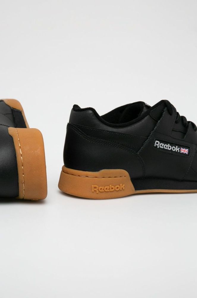 Reebok Classic - Черевики Workout Plus CN2127 CN2127-BLK/CAR/RE колір чорний фото 4