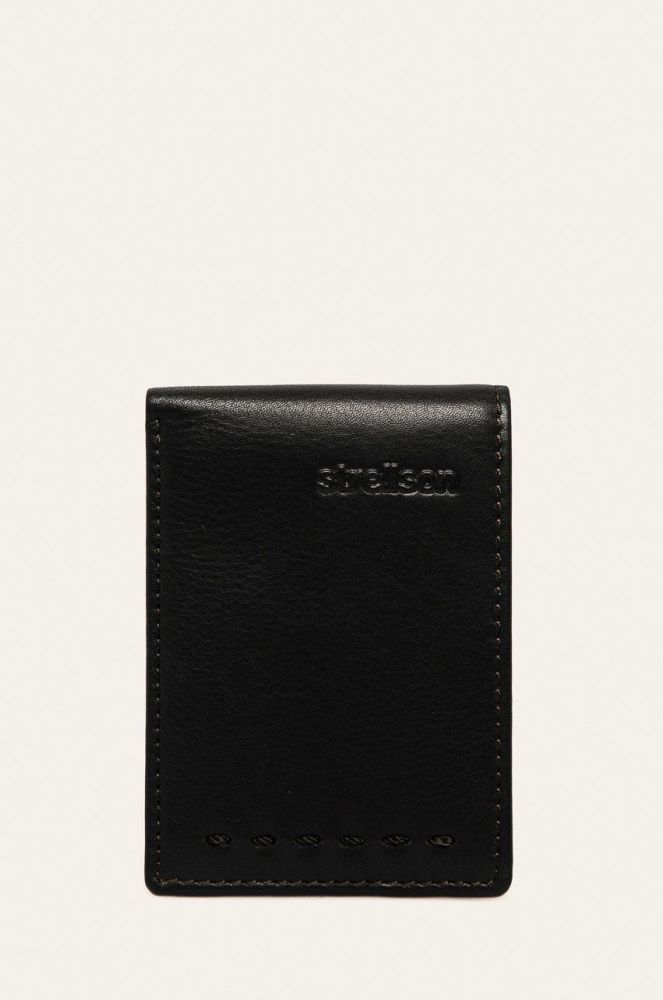Strellson - Шкіряний гаманець колір коричневий (460044)