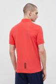 EA7 Emporio Armani Поло колір помаранчевий (3057150)