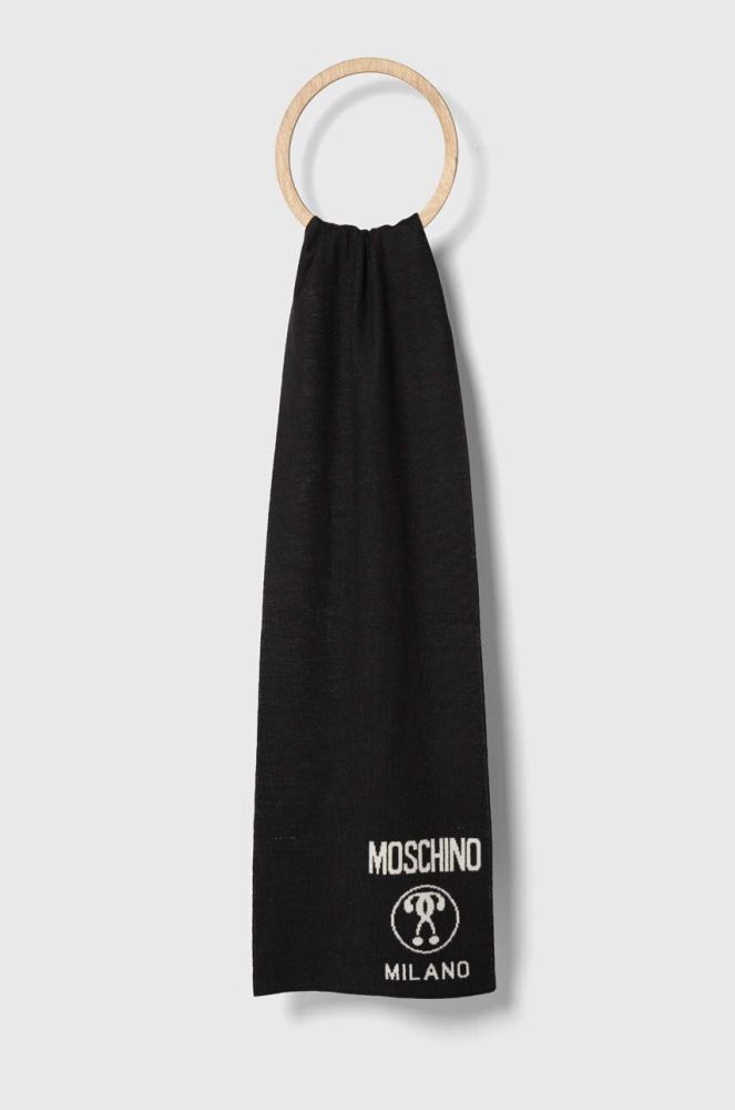 Moschino колір чорний візерунок (2566888)