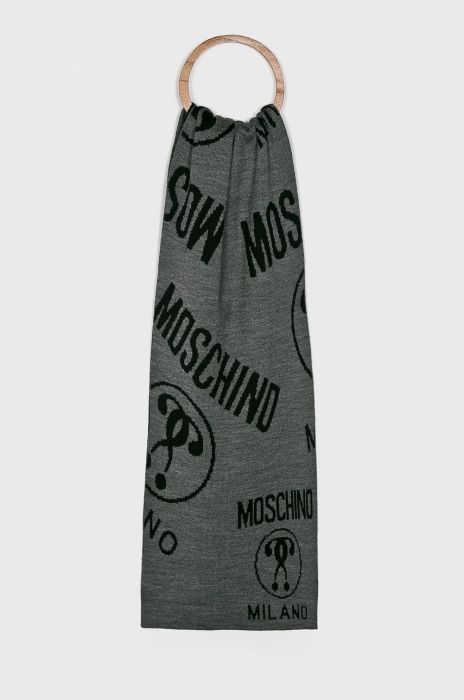 Moschino - Шарф колір сірий (382170)