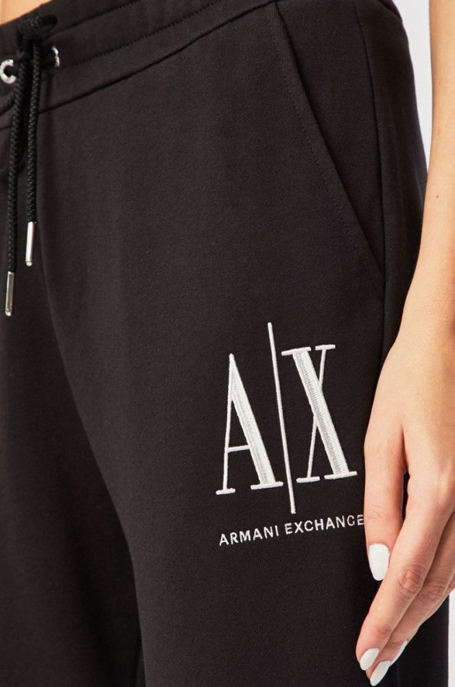 Armani Exchange - Штани колір чорний (350465) фото 4