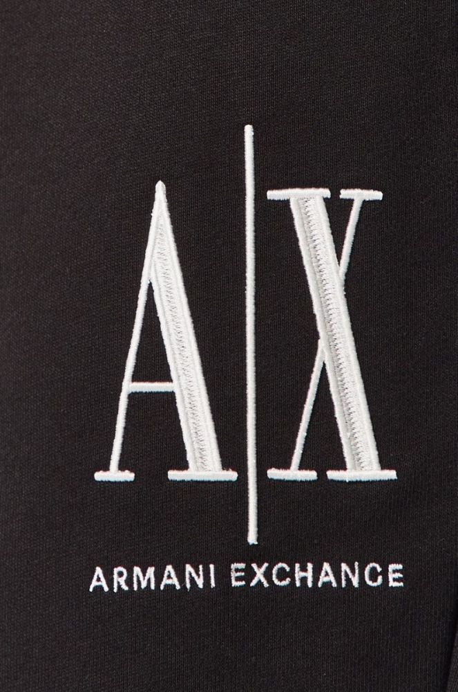 Armani Exchange - Штани колір чорний (350465) фото 5