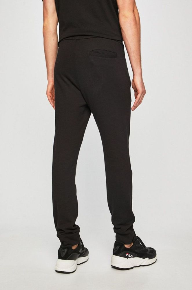 Штани Armani Exchange чоловічі колір чорний гладке фото 3