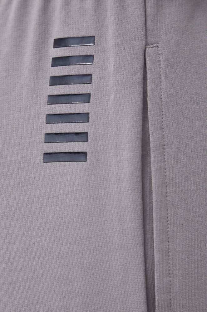 Шорти EA7 Emporio Armani чоловічі колір сірий (3581586) фото 4