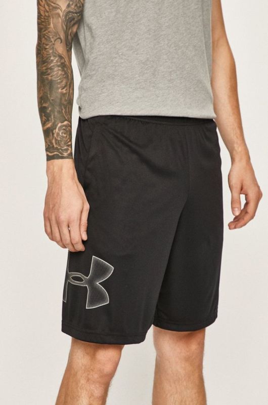 Шорти для тренувань Under Armour Tech Graphic колір чорний
