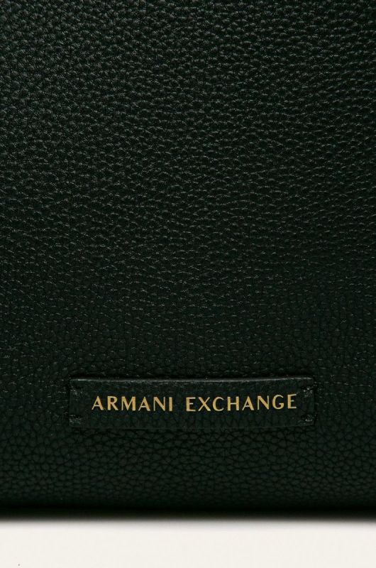 Armani Exchange - Двостороння сумочка колір чорний фото 2