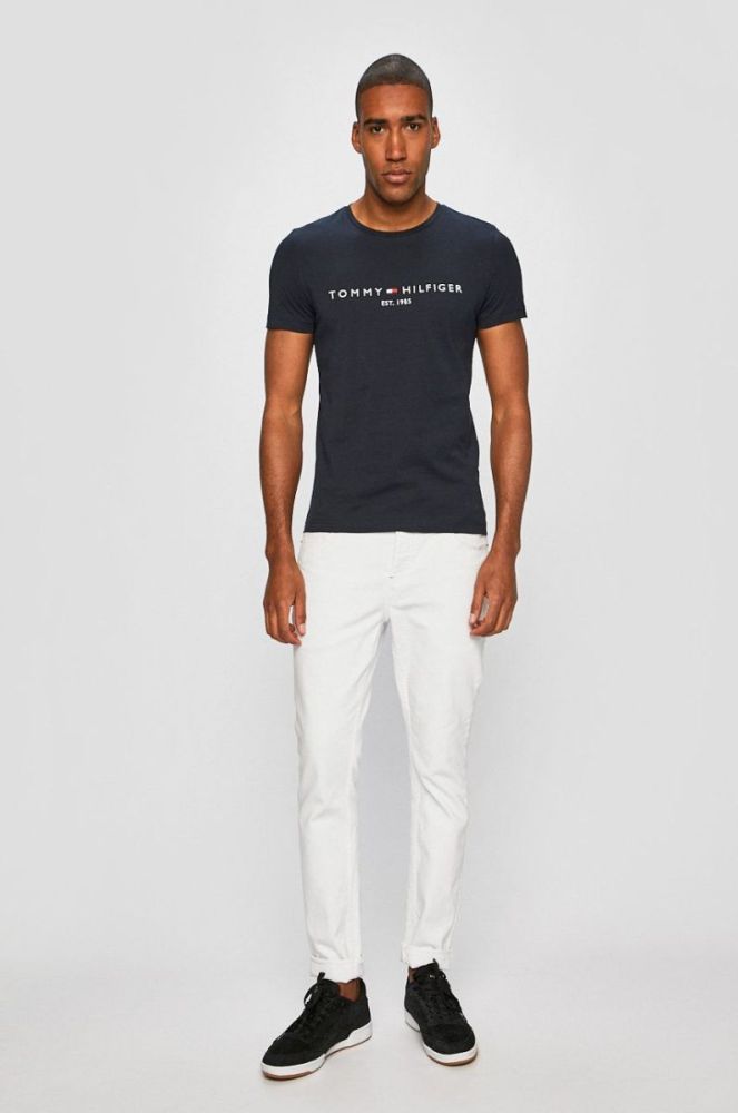Tommy Hilfiger - Футболка колір темно-синій (323125) фото 2
