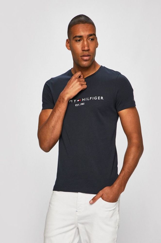 Tommy Hilfiger - Футболка колір темно-синій (323125) фото 4
