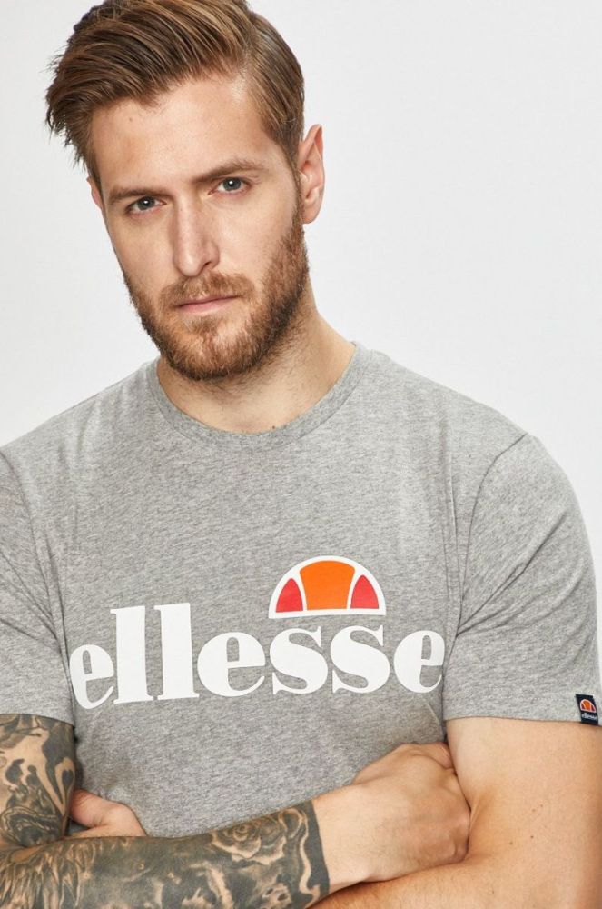 Ellesse - Футболка SHC07405-White колір сірий (369941) фото 4