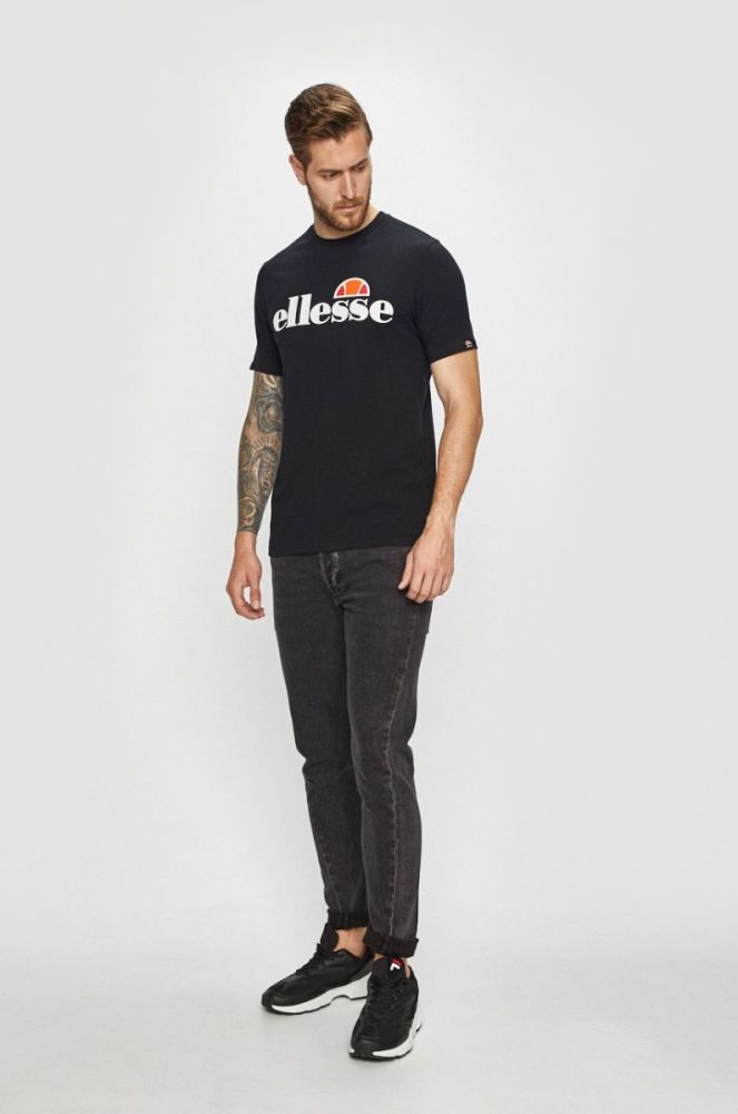 Ellesse - Футболка SHC07405-White колір чорний (369949) фото 2