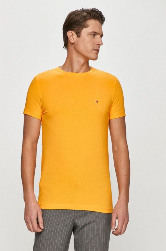 Tommy Hilfiger Легка футболка колір жовтий (3193659)