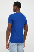 Футболка Tommy Hilfiger чоловічий однотонний колір блакитний (2619915)