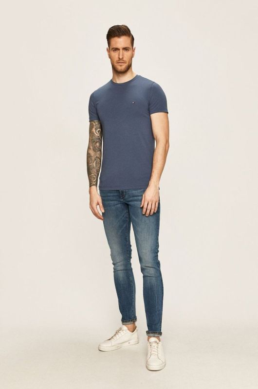 Tommy Hilfiger Легка футболка колір блакитний (374843) фото 2