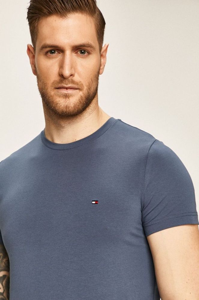 Tommy Hilfiger Легка футболка колір блакитний (374843) фото 4