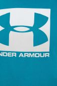 Футболка Under Armour чоловічий колір зелений з принтом 1329581-101