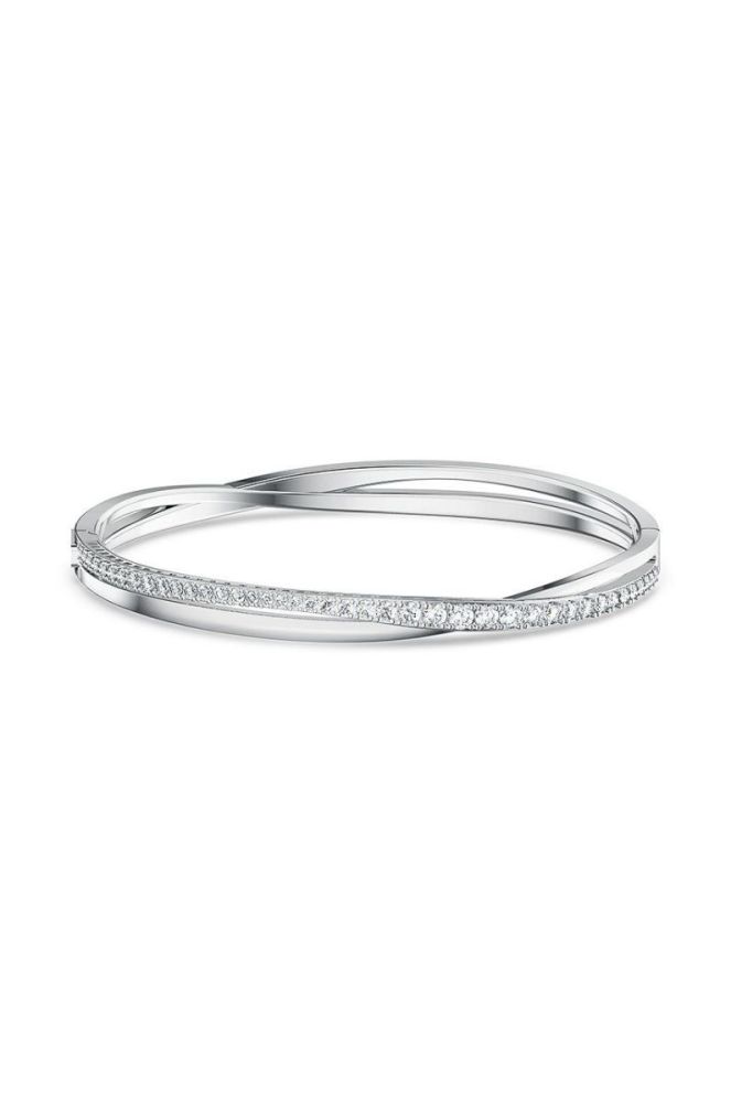 Swarovski - Браслет TWIST колір срібний (1247226) фото 2