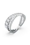 Swarovski - Перстень TWIST колір срібний (1247111)