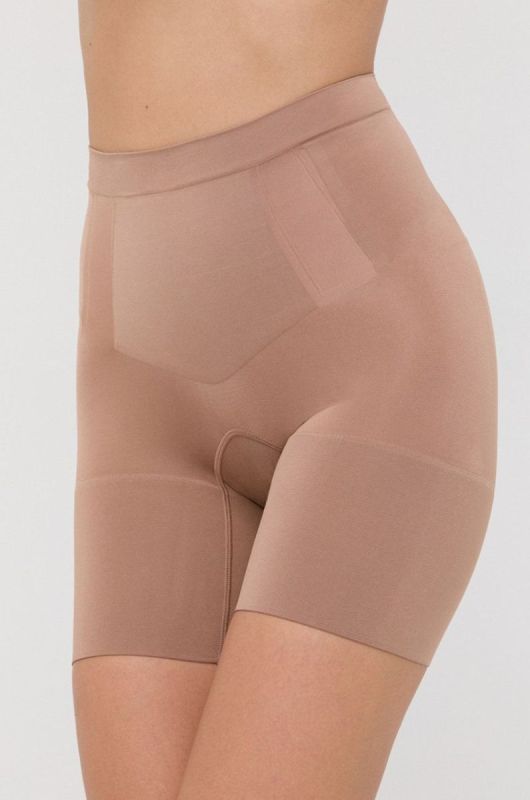 Spanx - Моделюючі шорти Oncore Mid-Thigh колір бежевий (1897429)