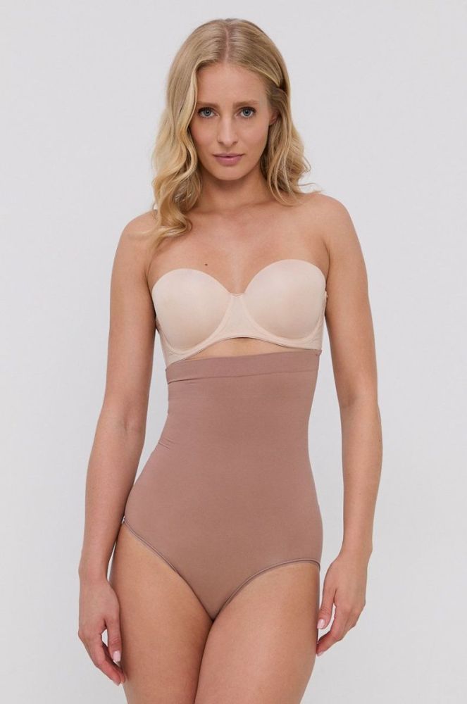 Spanx - Моделюючі труси Higher Power колір бежевий (1583537) фото 3