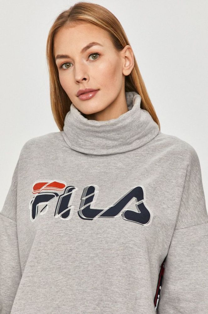 Fila - Піжамна кофта колір сірий фото 4